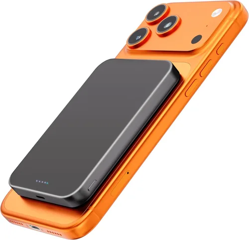 Miniatura 10 de Banco de energía, cargador portátil inalámbrico magnético ultrafino de 10,000 mAh, batería de carga rápida de 22.5 W, viene con cable USB-C