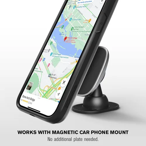 Miniatura 7 de VENA vCommute Funda tipo cartera compatible con Apple iPhone 14 (15.5 cm), funda de cuero con tapa plegable, tarjetero con función de soporte