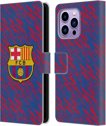 Miniatura 37 de Head Case Designs Funda de piel con licencia oficial del FC Barcelona Barca Crest Patterns, tipo cartera, compatible con Apple iPhone 11