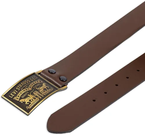 Miniatura 14 de Levi's Men's Everyday Jean Belt with Removable Plaque Buckle