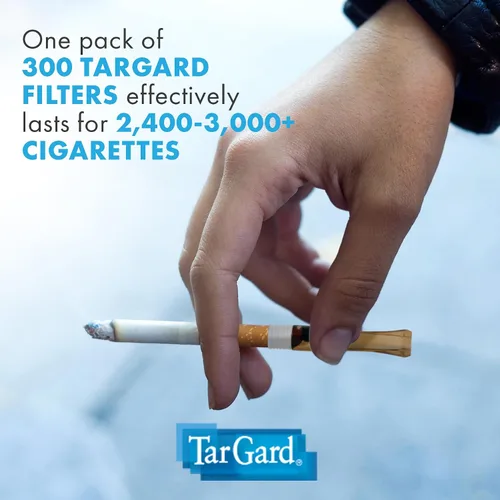 Miniatura 6 de TarGard Venturi Style - Filtros desechables 2,400-3,000+ cigarrillos filtrados por paquete económico de 300 a granel Filtro XL eficaz, no solo