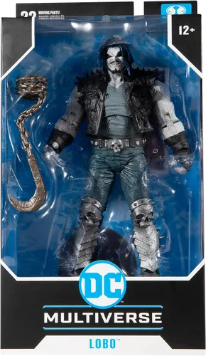Miniatura 4 de McFarlane Toys DC Multiverse Lobo (DC Rebirth) Figura de acción de 7 pulgadas con accesorios