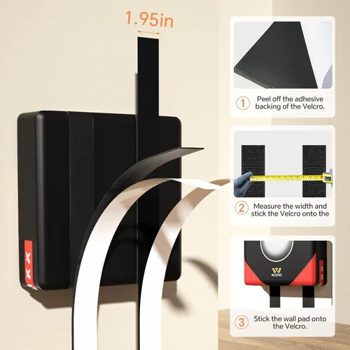 Miniatura 2 de Wesing - Almohadillas de boxeo para pared, boxeo, pared, enfoque, blanco, saco de boxeo, tapete para artes marciales