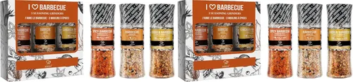 Miniatura 13 de Set de Condimentos Soeos de 3 con Molinillos Integrados, Ajo Picante, Ajo y Hierbas, Sal de Ajo, Set de Regalo de Condimentos.