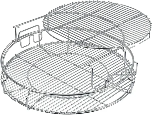 Miniatura 7 de Estante Expansor de 5 Piezas para Big Green Egg Medium Kit de Repuesto Parrillas para Eggspander Conveggtor Basket Acero Inoxidable 304 con Sistema