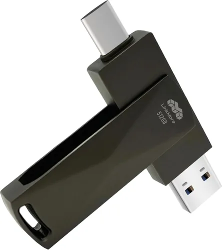 Miniatura 9 de LinkMore NR770 - Unidad flash USB 3.2 Gen2 de 500 GB, velocidad de lectura de hasta 1000 MB/s, velocidad de escritura de hasta 800 MB/s, unidad