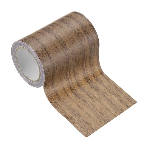 Miniatura 47 de PATIKIL Cinta de grano de madera de 2.2 pulgadas x 15 pies, cinta de reparación de textura de madera autoadhesiva con efecto de madera realista