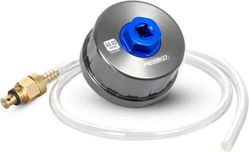 Miniatura 6 de Llave para filtro de aceite de 64mm, manguera de drenaje y embudo de aceite de motor para Toyota, Lexus y Scion 2.0-5.7L Herramienta removedora