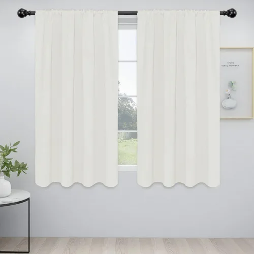 Miniatura 61 de Easy-Going - Cortinas opacas con bolsillo para varilla para el dormitorio, cortinas para ventanas que oscurecen la habitación o la sala de estar