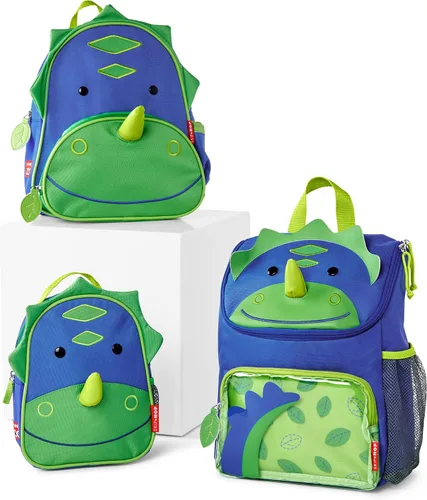 Miniatura 29 de Skip Hop - Mochila para preescolar, colección Zoo, para niños pequeños de 3 a 4 años, diseño de llama