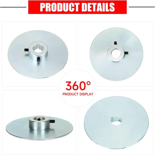 Miniatura 6 de GREHUA Rotor de freno de disco Go Kart de 6 pulgadas compatible con Manco 9598 9597 Yerf-Dog Carter ASW Bristers Airheart MB-1 Predator 212cc 196cc