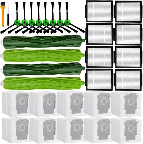 Piezas de repuesto Accessiroes compatibles con iRobot Roomba E/i/j E5 E6 E7 i3 i3+i4 i4+ i6 i6+ i7 i7+ i5 i5 j5 j5 i2 i8 i8+/Plus Robot Aspirador 2