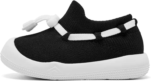 Engtoy Baby Shoes Boys Girls Sock Shoes Slippers Baby Walking Shoes Baby Slip On Sneakers Infant Non-Slip Breathable Slippers with Soft Rubber Sole
