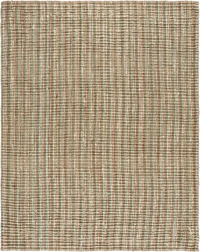 Miniatura 3 de SAFAVIEH Alfombra de área de 9 x 12 pies, colección de fibra natural, grande, salvia y marrón natural, yute hecho a mano, estilo de granja, pelo
