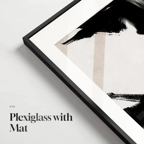 Miniatura 6 de Arte de pared abstracto enmarcado en blanco y negro, 6 piezas de impresiones modernas, pinturas, obras de arte para paredes, imágenes abstractas