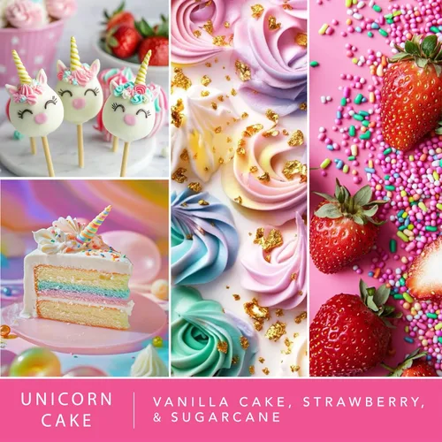 Miniatura 2 de Scentsationals Fragancia perfumada para derretir – Pastel de unicornio – Paquete de cubos de cera, tarta calentadora para el hogar, ambientador