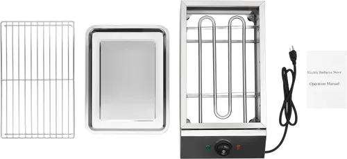 Miniatura 7 de Parrilla de barbacoa para interiores sin humo, parrilla eléctrica para interiores, 110 V 1800 W, parrilla eléctrica comercial Yakitori, parrilla