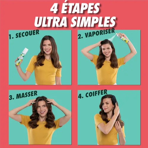 Miniatura 6 de Batiste Champú de cereza seca 6.73 onzas (6.8 fl oz) (paquete de 3)