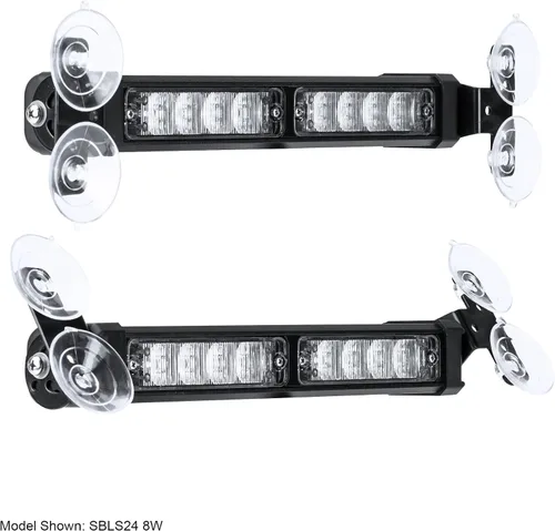 Miniatura 4 de lamphus SolarBlast sbls64 29" 24 W LED Advertencia Tráfico de Emergencia Advisor – Barra de luz ámbar azul, Azul