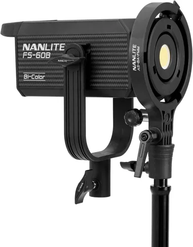 Miniatura 6 de Nanlite Foco de estudio bicolor FS-60B, 2700K-6500K, Bluetooth, 2.4G, montaje FM
