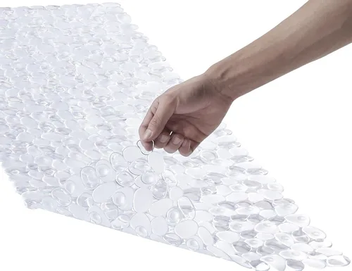 Miniatura 12 de Webos Alfombrilla de Ducha Antideslizante: Alfombrilla Extra Grande de Guijarros para Bañera para Familias, Tapete Antideslizante para Ducha