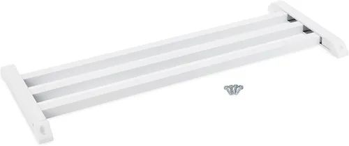 Miniatura 4 de Camco Barra de empuje de puerta mosquitera RV Ajustable de 20 a 32 pulgadas Añade resistencia y estabilidad a la puerta mosquitera de RV Blanco