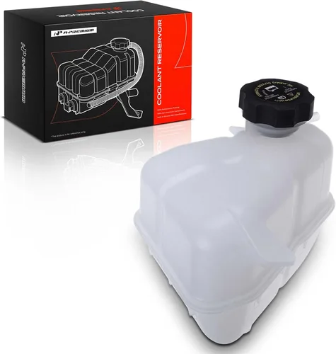 Miniatura 11 de A-Premium Tanque de depósito de recuperación de desbordamiento de refrigerante del motor [con tapa] Compatible con Chevy Malibu 2008-2012 y Pontiac