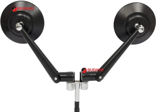 Espejos retrovisores redondos CNC M8 M10 para motocicleta, espejos de aluminio completos compatibles con APRILIA dorsoduro caponord shiver tuono rs
