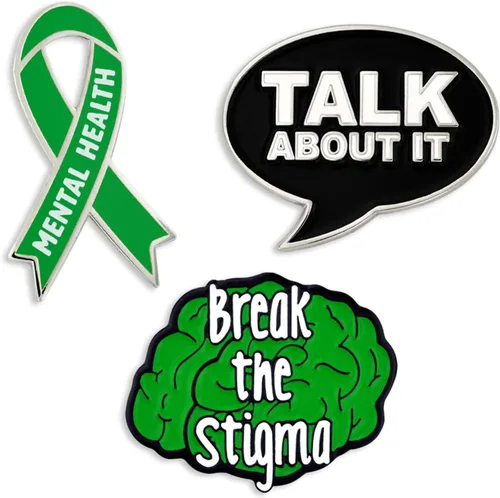 Miniatura 17 de PinMart's Suicide Prevention And Mental Health Awareness Enamel Lapel Pin - Enamel Pin Set and Lapel Pins Bulk for Backpacks, Bags, Hats, or