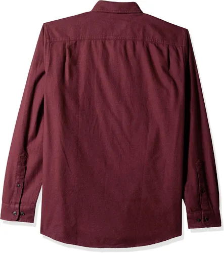 Miniatura 2 de Tienda Essentials - Camisa de franela de manga larga, con ajuste regular y dos bolsillos para hombre