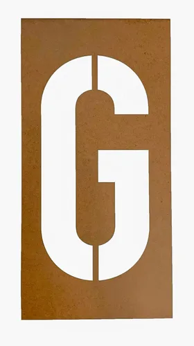 Miniatura 3 de Plantilla de letras grandes Elige tus propias letras y números Plantillas de números grandes Plantillas grandes para estacionamiento
