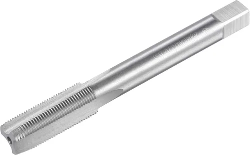 Miniatura 10 de uxcell Rosca de fresado roscado M7 x 0.75, máquina métrica izquierda HSS (acero de alta velocidad) sin recubrimiento 3 flautas rectas Tornillo H2