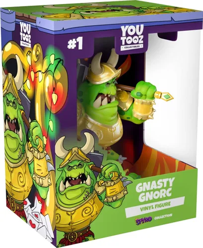 Youtooz Gnasty Gnorc - Figura de vinilo de 4.3 pulgadas, personaje coleccionable de la serie de videojuegos Spyro, figura de exhibición estilizada