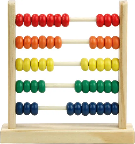 Miniatura 11 de Sealive Ábaco de madera clásico para niños, juguete educativo para contar con 100 cuentas, 123 números de aprendizaje para niños pequeños, juego