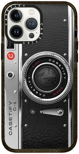 Miniatura 355 de Funda Impact de CASETiFY para iPhone 13 Pro Max con Magsafe - Estuche Claro Cuento de Invierno - Claro Negro Estuche transparente Winter Tale