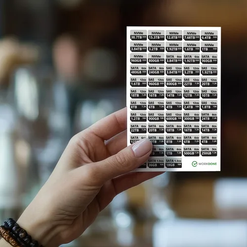 Miniatura 6 de WORKDONE Paquete de 4 unidades – Organizador de disco duro de 3.5 pulgadas – Compatible con servidores Dell PowerEdge seleccionados de 11 a 13ª