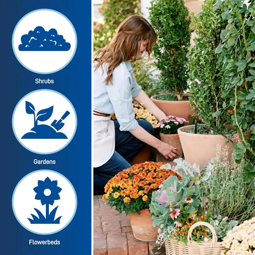 Miniatura 4 de Orbit 69600 - Kit de riego por goteo para arbustos y macizos de flores con temporizador inteligente de riego de manguera B-hyve (Gen 2)