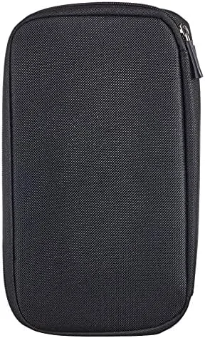 Miniatura 2 de Soporte de pasaporte de la cartera de viajeOrganizador de documentos RFID con correa de mano
