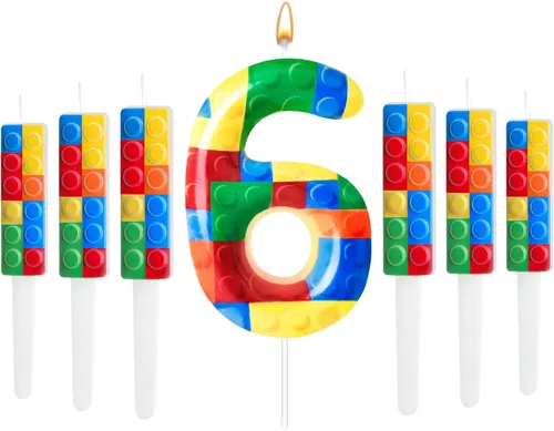 Miniatura 39 de 13 piezas de velas temáticas de coches de carreras para cumpleaños en negro y blanco con número de carrera 1 a cuadros, velas para tarta de coche