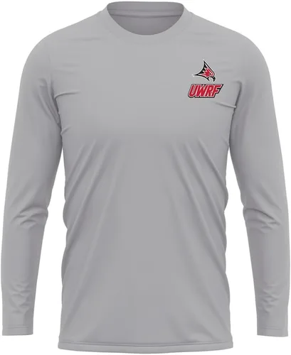 Miniatura 37 de Camisa deportiva de manga larga oficial de la NCAA Collegiate para hombre, con logotipo en el pecho izquierdo, colección Athletic Heather