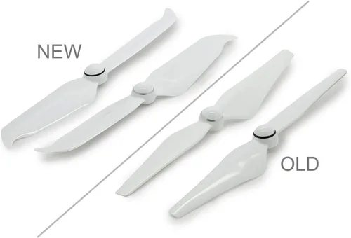 Miniatura 4 de 2 pares de hélices ExpertPower 9455S para drones DJI Phantom serie 4 Hoja autoapretable, de bajo ruido, liberación rápida (4 piezas)
