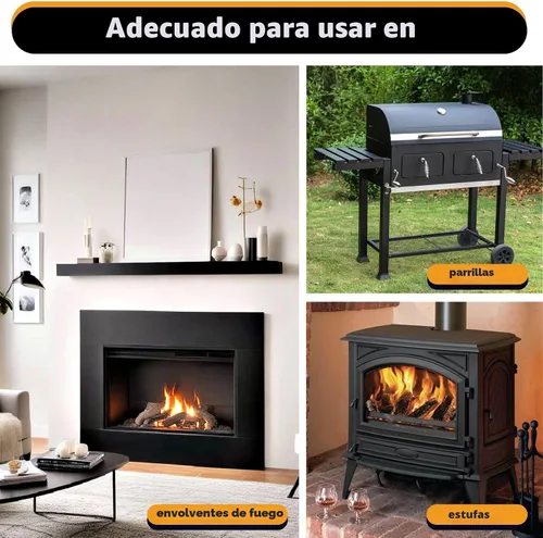 Miniatura 4 de NADAMOO Pintura en aerosol de alta temperatura para metal, acabado mate, para barbacoa y estufa, resistente a altas temperaturas hasta 1200 °F, 1