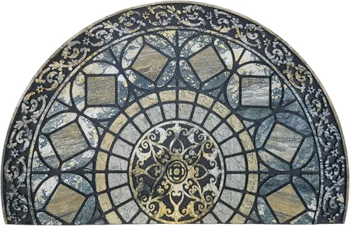 CHICHIC Tapete grande para puerta de entrada, 24 x 36 pulgadas, tapete de entrada para puerta delantera, exterior, resistente, tapete de bienvenida