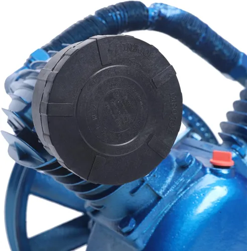 Miniatura 7 de Motor de bomba de compresor de aire estilo V de doble pistón 5.5HP de hierro fundido de 2 etapas y 2 cilindros, 21 CFM 175 PSI