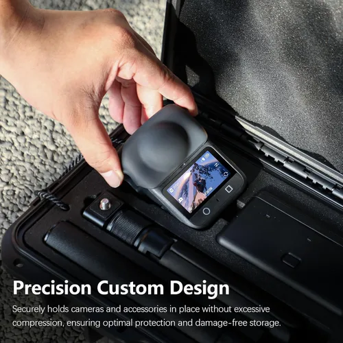 Miniatura 5 de AMAZEAR Osmo 360 - Funda rígida de doble capa IP67, impermeable, a prueba de golpes, para DJI Osmo 360 Adventure Combo Accesorios, portátil