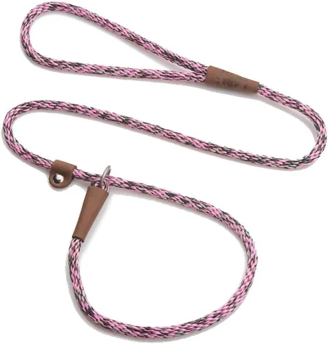 Miniatura 8 de Mendota - Correa deslizante para mascotas, combo de correa y collar para perro, fabricado en los Estados Unidos, amatista, 1/2 pulgadas x 4 pies