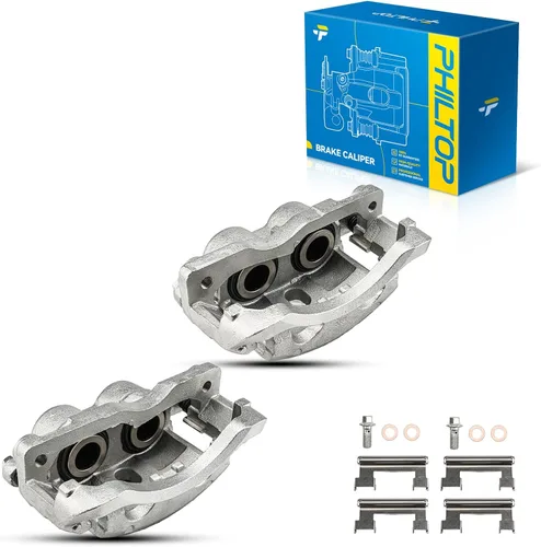 Miniatura 10 de PHILTOP Pinza de freno delantera compatible con S10 1982-2003, Sonoma 1991-2003, Camaro 1982-1992, El Camino 1978-1987, Monte Carlo 1978-1988