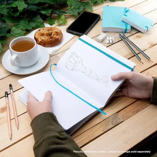 Miniatura 6 de Cuaderno de bocetos Travelers Dot Grid Pentalic Art, libre de ácidos