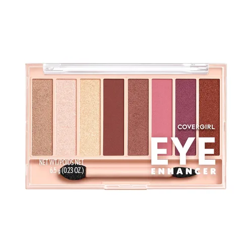 Miniatura 37 de COVERGIRL - Sombra de ojos Eye Enhancers 1-Kit, fórmula sedosa y transparente, aplicador de doble extremo, 100% libre de crueldad animal Azul