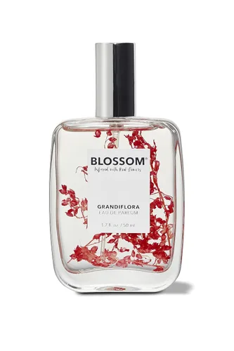 Blossom Perfume unisex en espray para mujer, perfume TikTok, con infusión de flores reales, fabricado en Estados Unidos, 1.7 onzas (rosa búlgara,